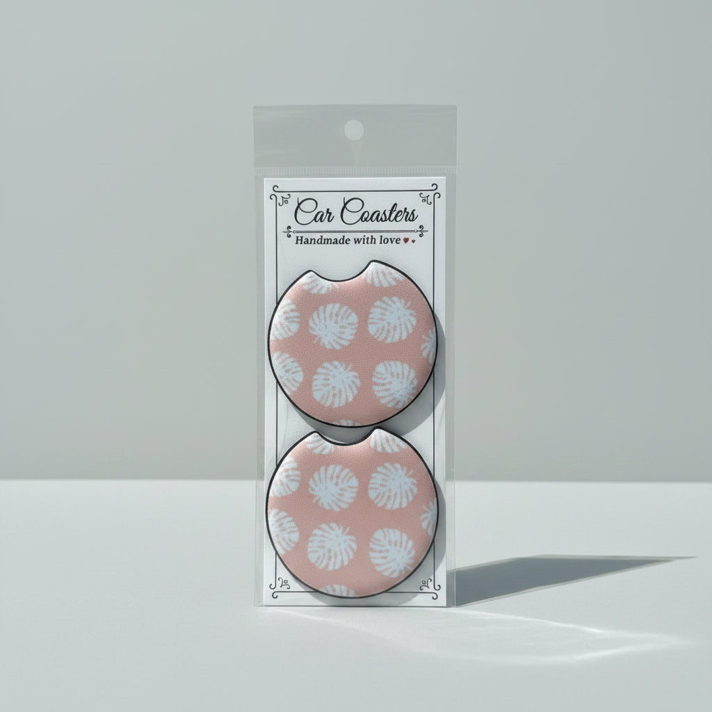 Mini Monstera Car Coaster