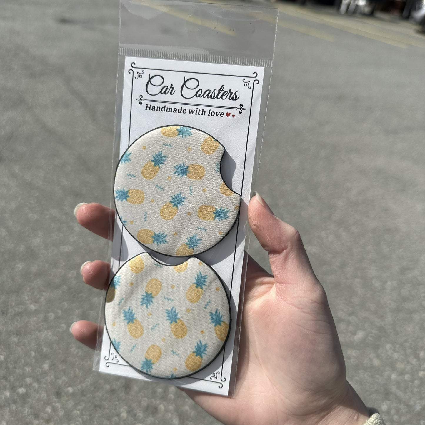 Pineapple Car Coaster