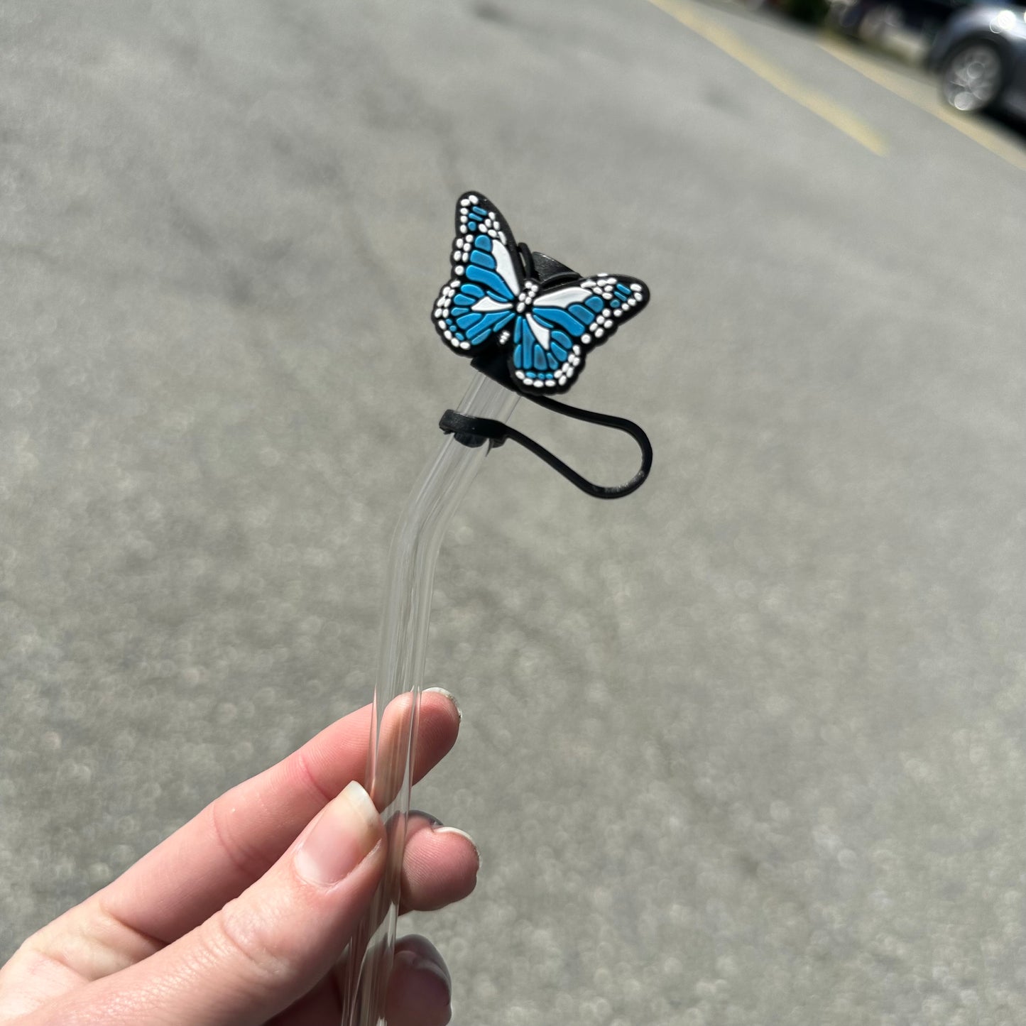 Butterfly Straw Topper