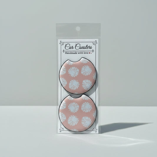 Mini Monstera Car Coaster