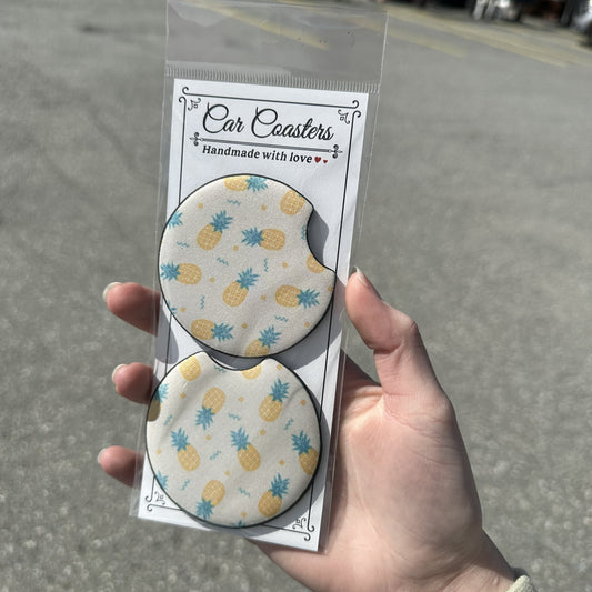 Pineapple Car Coaster